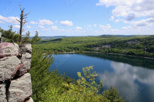 Fotografie Wisconsin ice age nature background
