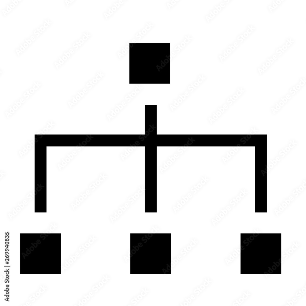 thin line sharp vector icon / team, organization thin line sharp vector icon / team, organization