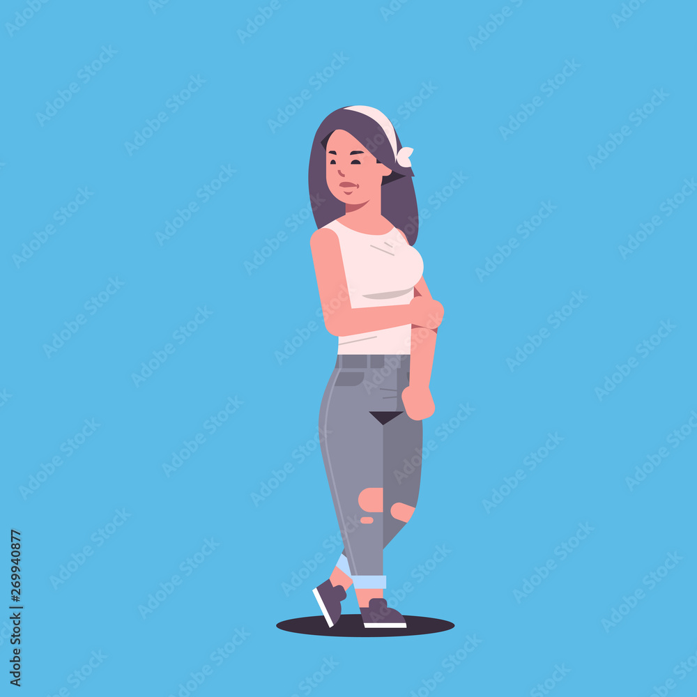 Sideways Pose Of Attractive Woman Casual, White, Young, Standing PNG  Transparent Image and Clipart for Free Download