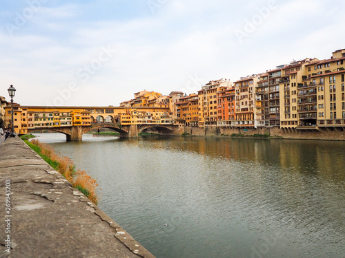 florence a romantic and popular city in Italy.