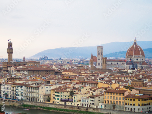 florence a romantic and popular city in Italy. © oopoontongoo