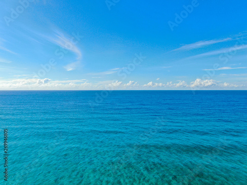 sea and blue sky no people simple background