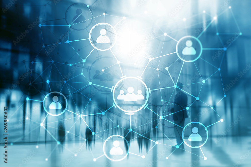 People relation and organization structure. Social media. Business and communication technology concept. People relation and organization structure. Social media. Business and communication technology concept.
