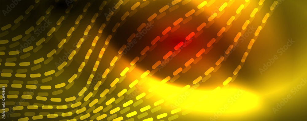 Shiny neon lines techno magic futuristic background, magic energy space light concept, abstract background wallpaper design Shiny neon lines techno magic futuristic background, magic energy space light concept, abstract background wallpaper design
