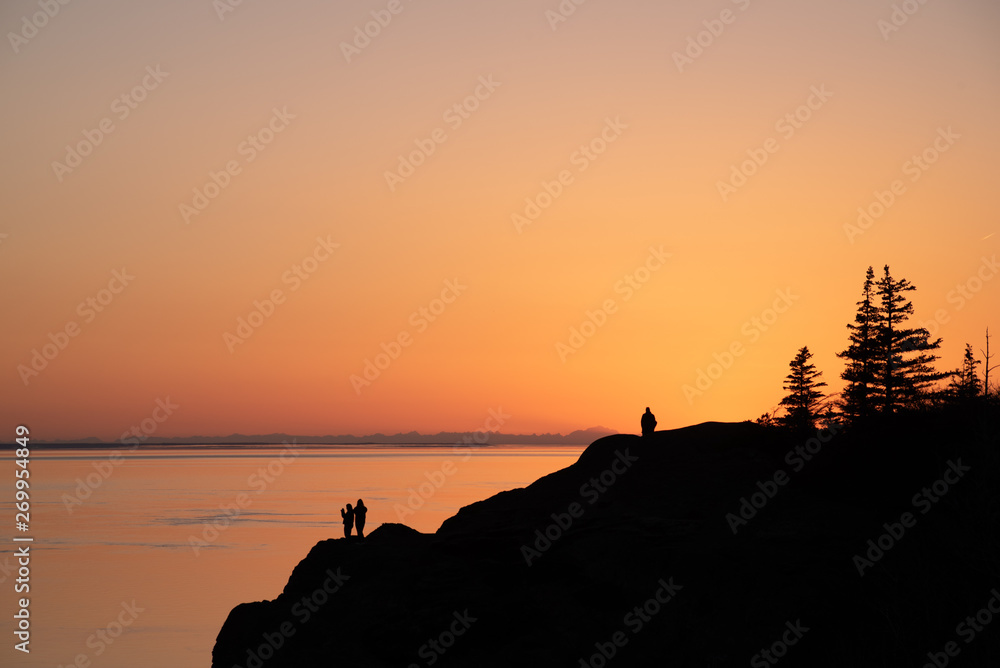 Beluga Point Alaska Sunset