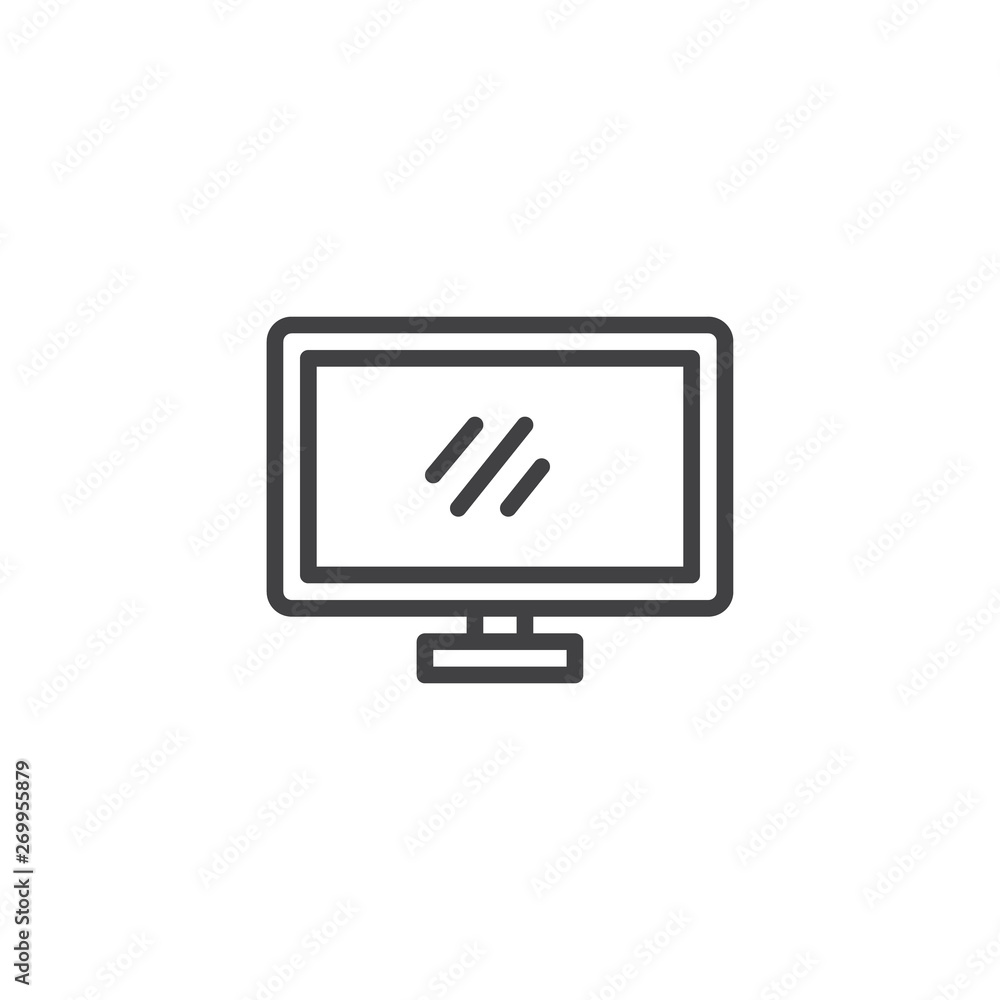 black line on lcd screen in stock