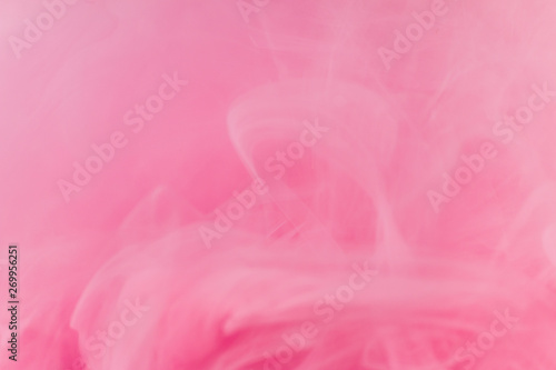 ink in water, pink smoke texture background