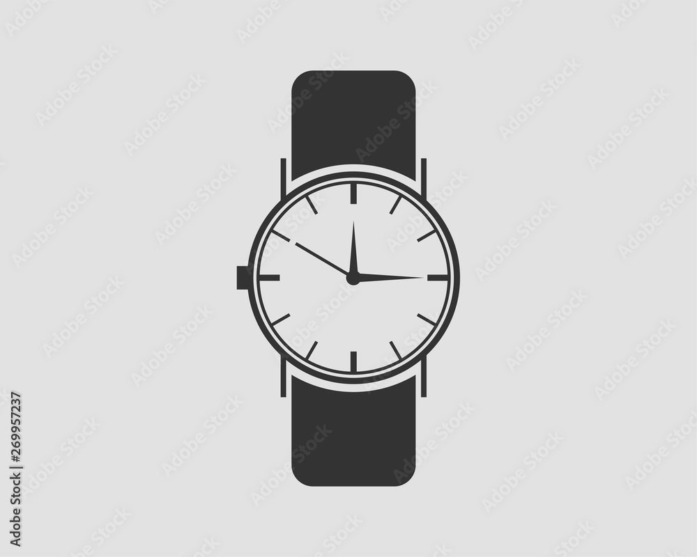 Hand wrist watch icon. Wristwatch vector. Hand wrist watch icon. Wristwatch vector.
