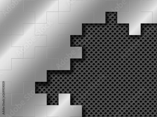 Metal texture background