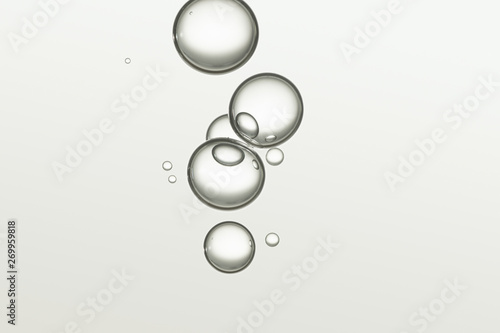 light gray bubbles