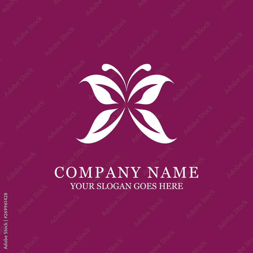 Butterfly logo design, this icon can used spa, fashion, hotel Butterfly logo design, this icon can used spa, fashion, hotel