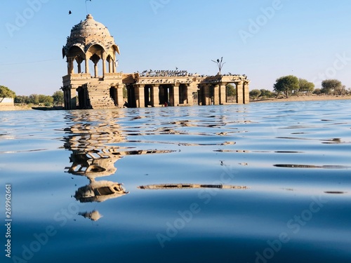 Gadisar lake, Jaisalmer, rajashthan, India