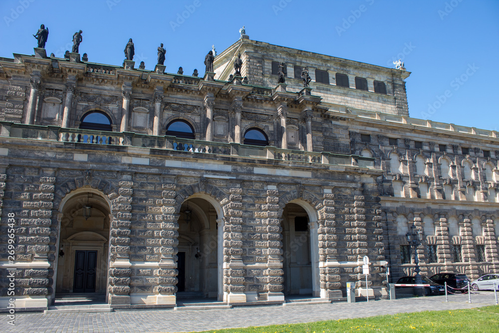 Semperoper Dresden House is a concert hall for the world's oldest orchestra, the Saxon State Chapel.