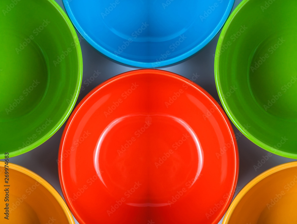 Rainbow bright background with lines and circles Rainbow bright background with lines and circles
