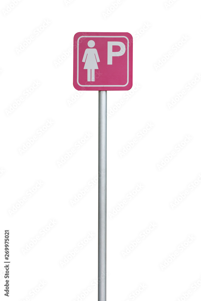 traffic sign on white background traffic sign on white background
