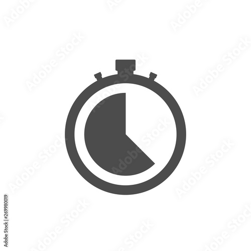 Stopwatch vector icon
