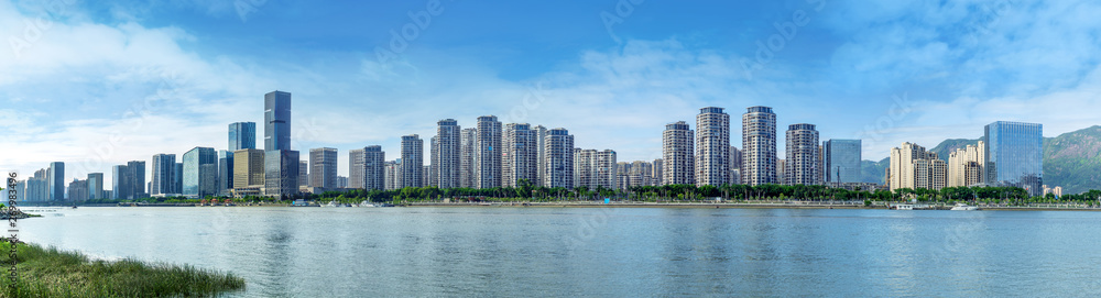 Fuzhou city skyline