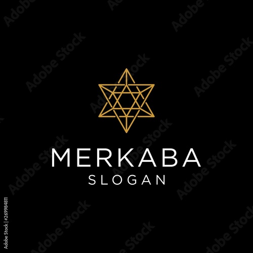 merkaba logo vector graphic download
