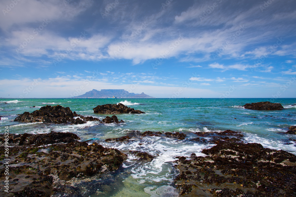Table Mountain from Blouberg, Western Cape