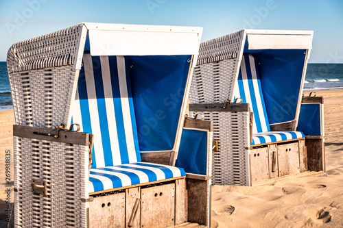 hooded beach chairs photo