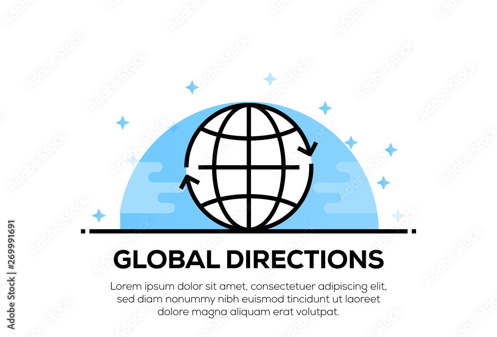 GLOBAL DIRECTIONS ICON CONCEPT
