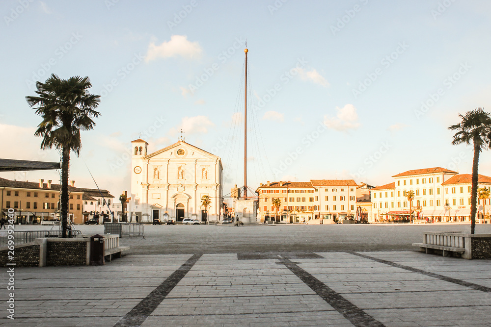 ideal city of Palmanova octagonal square