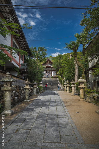 京都 宇治神社 夏の景色