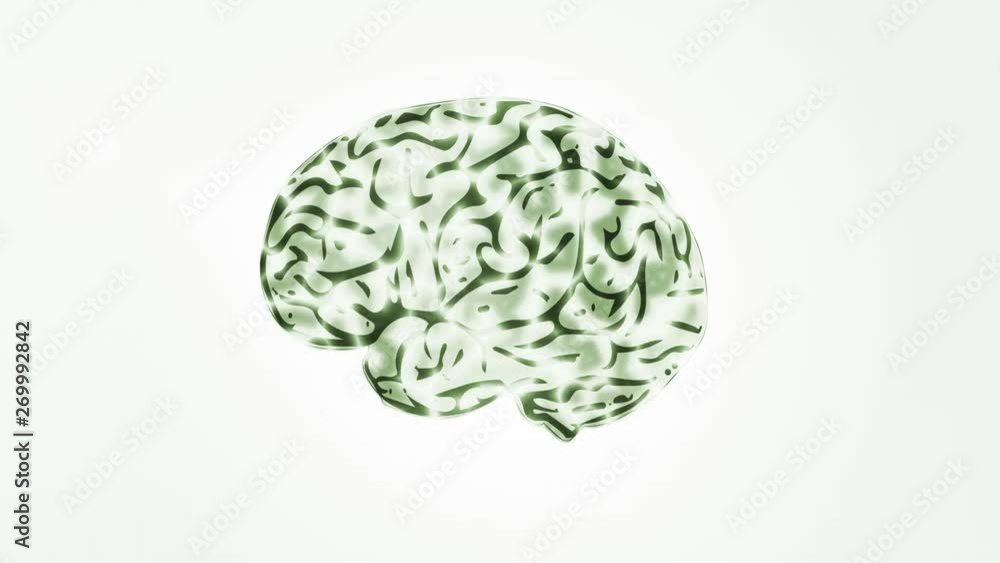 Motion graphics: human brain against bluish grid space, concept of health, mind, mindfulness, artificial intelligence and reason. Motion graphics: human brain against bluish grid space, concept of health, mind, mindfulness, artificial intelligence and reason.