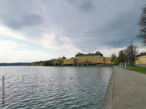 Canvas Print drottningholm palace sweden stockholm