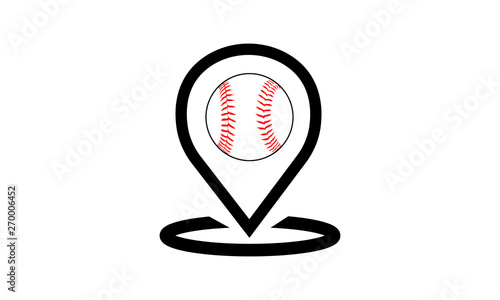 Location placeholder icon for maps and navigation