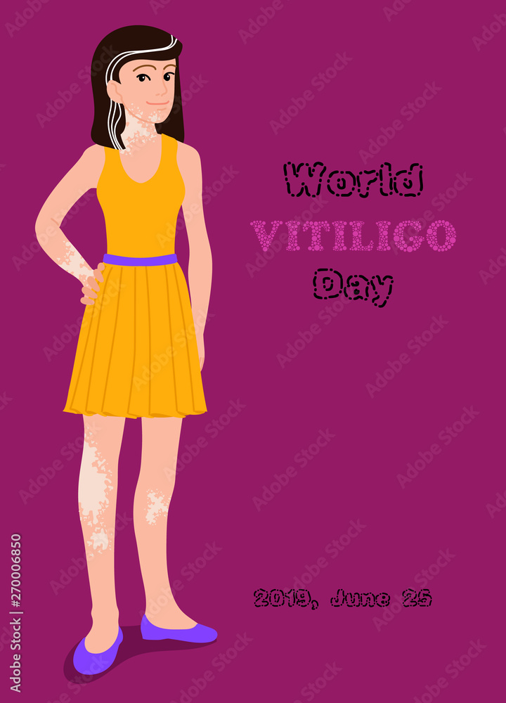 Poster design for World Vitiligo day Poster design for World Vitiligo day