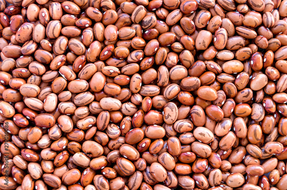 Beans of bean ( beans ). Background of many grains of dried beans. Brown beans texture. Food background. Close up. Beans of bean ( beans ). Background of many grains of dried beans. Brown beans texture. Food background. Close up.