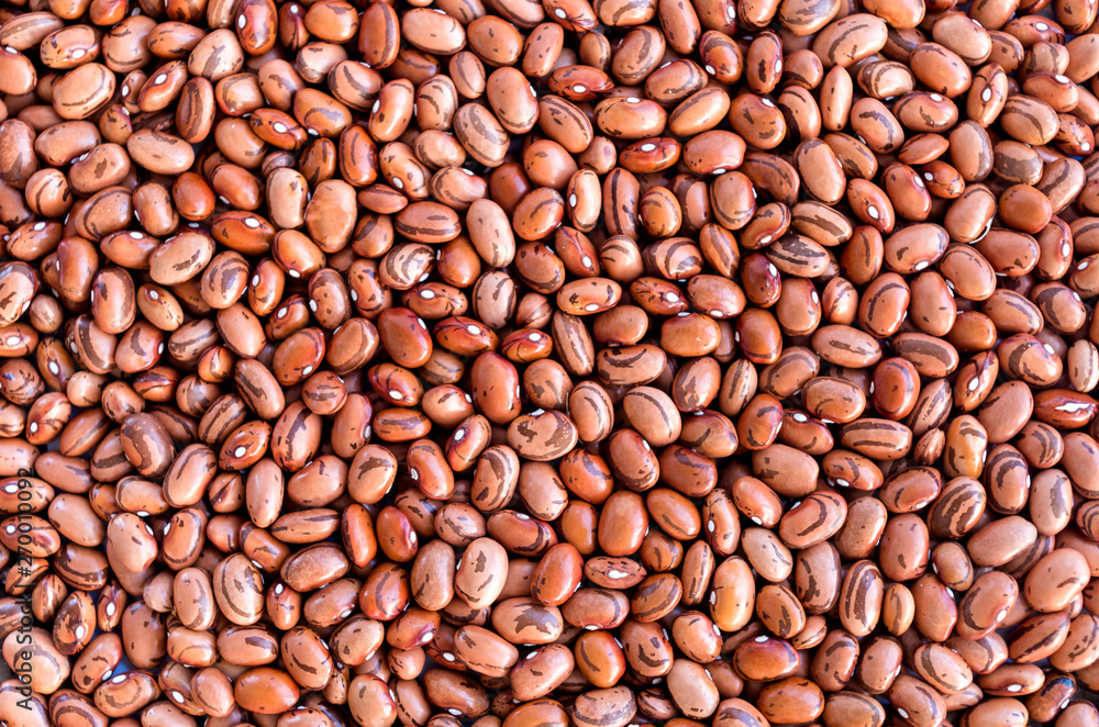 Beans of bean ( beans ). Background of many grains of dried beans. Brown beans texture. Food background. Close up. Beans of bean ( beans ). Background of many grains of dried beans. Brown beans texture. Food background. Close up.