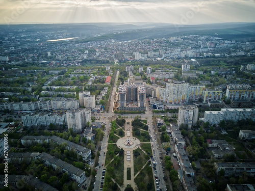 aerial view of city © Igor Syrbu