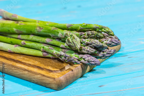 Fresh and healthy asparagus is an excellent and balanced diet.