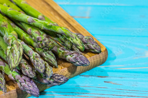 Fresh and healthy asparagus is an excellent and balanced diet.