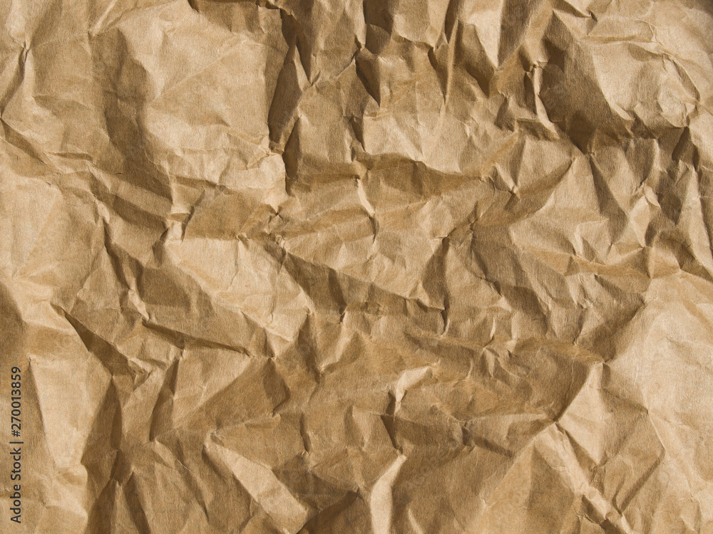 crumpled brown paper background crumpled brown paper background