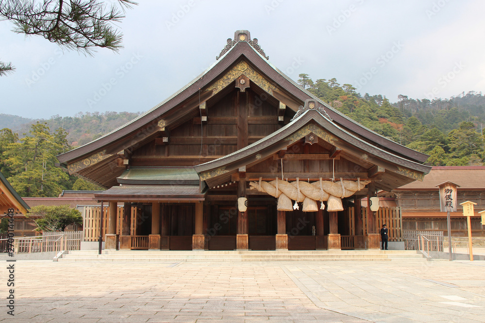 shinto shrine - izumo- japan 