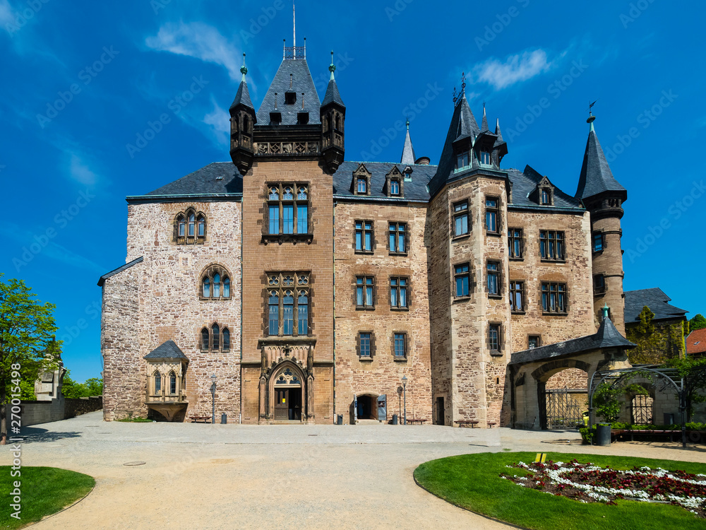 Castle Wernigerode, Harz, Saxony-Anhalt, Germany, Europe