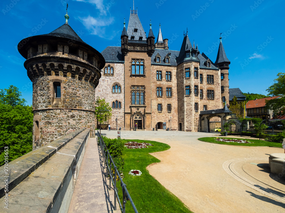 Castle Wernigerode, Harz, Saxony-Anhalt, Germany, Europe Castle Wernigerode, Harz, Saxony-Anhalt, Germany, Europe