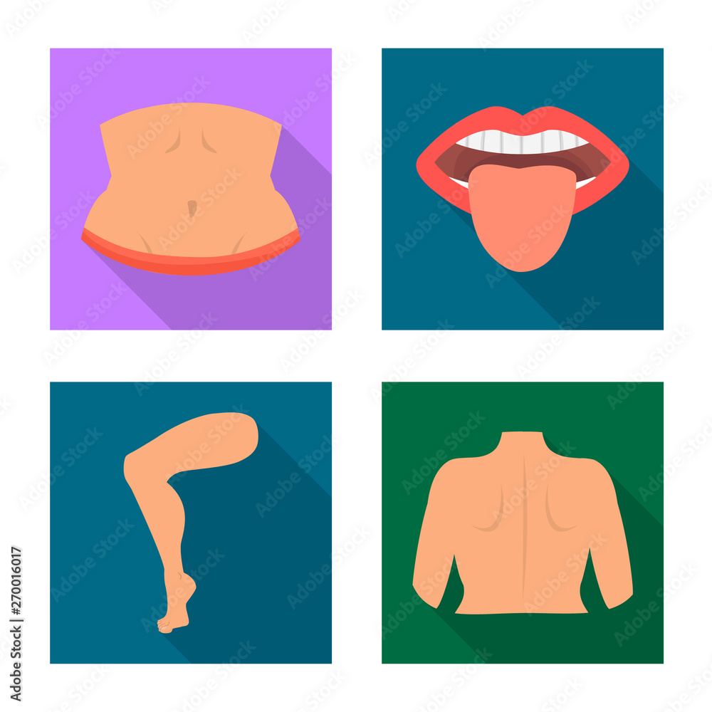 Vector illustration of body and part logo. Collection of body and anatomy stock symbol for web. Vector illustration of body and part logo. Collection of body and anatomy stock symbol for web.