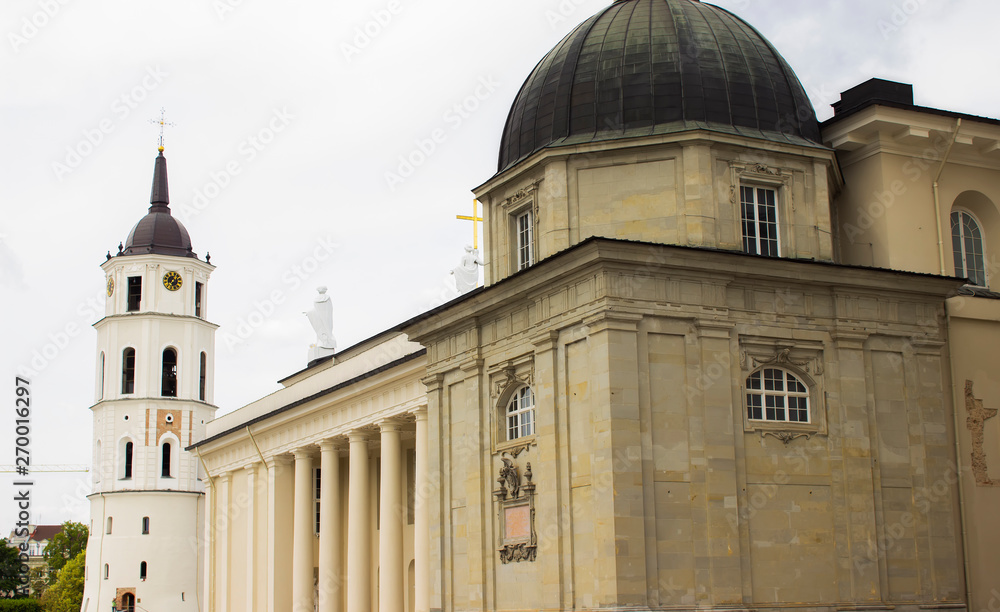 Obraz premium Vilnius Cathedral, is the main Roman Catholic Cathedral of Lithuania