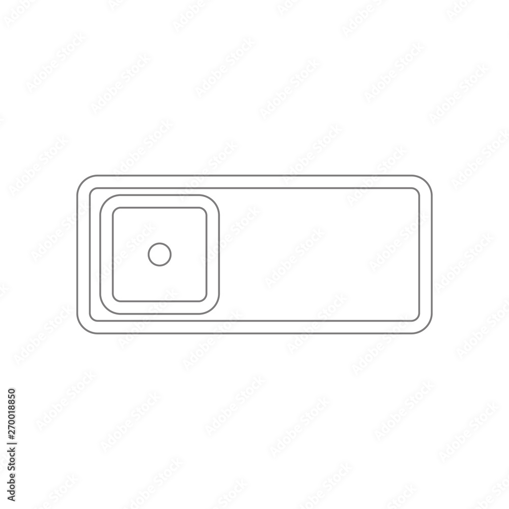 Phone camera icon. Element of web for mobile concept and web apps icon. Outline, thin line icon for website design and development, app development Phone camera icon. Element of web for mobile concept and web apps icon. Outline, thin line icon for website design and development, app development