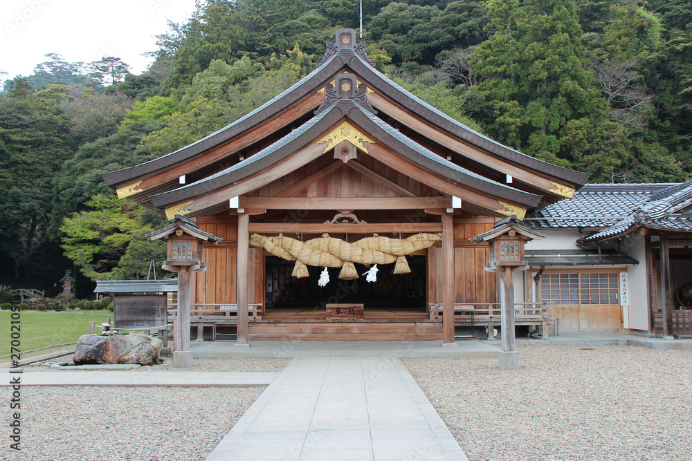 shinto shrine - izumo - japan 