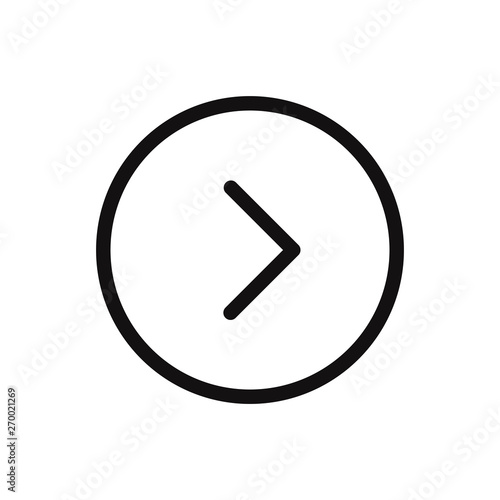 Arrow right vector icon in modern style for web site and mobile app Free Download Arrow right vector icon in modern style for web site and mobile app - GFXLoad