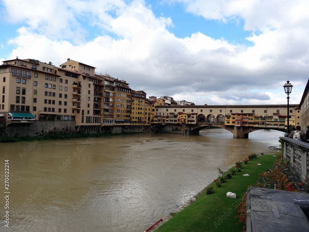 À Florence au bord de l'Arno