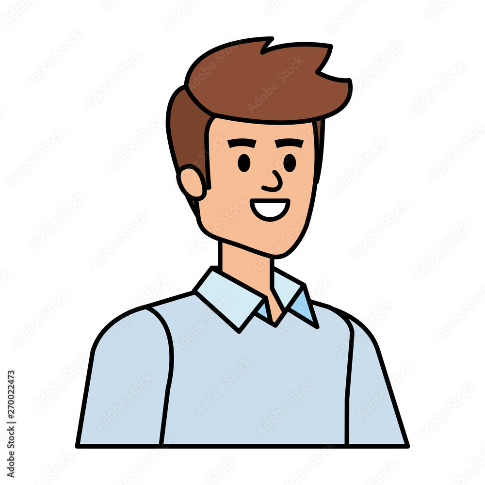 elegant businessman avatar character vector illustration elegant businessman avatar character vector illustration
