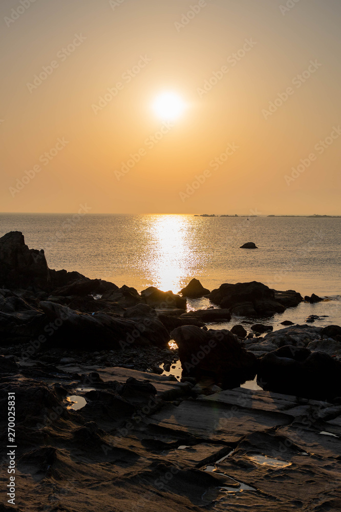 Obraz premium 神奈川県 葉山の夕景