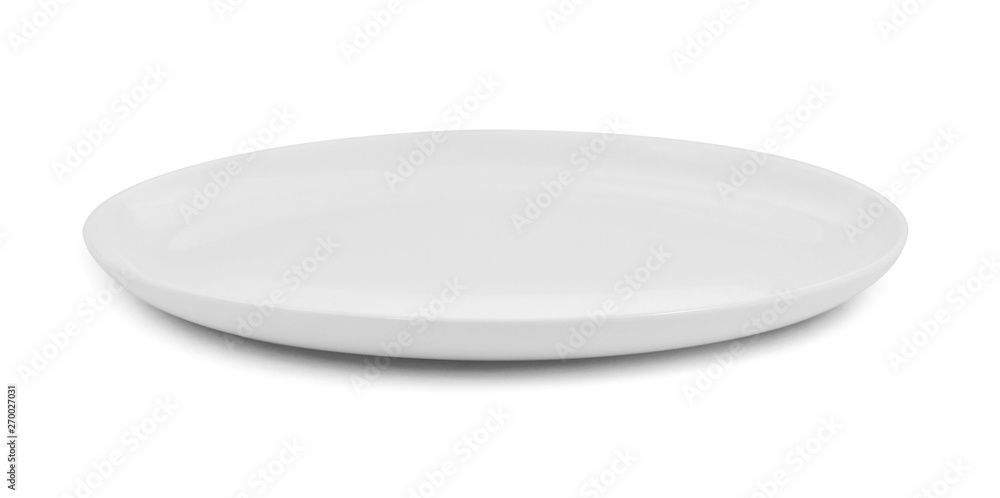 white plate isolated on white background white plate isolated on white background