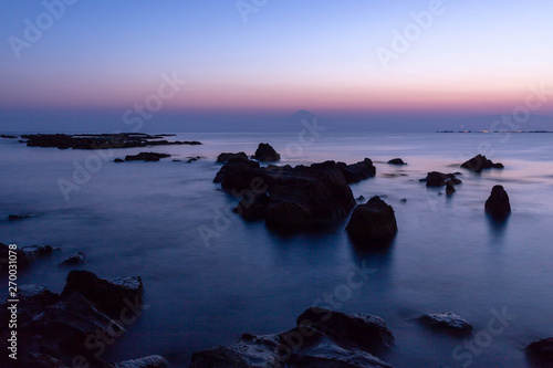 神奈川県 葉山の夕景